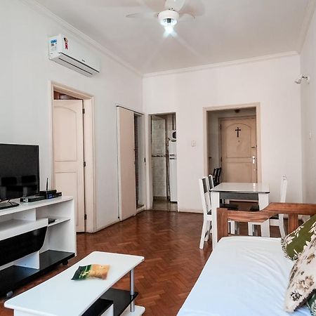 Apartamento Na Melhor Localizacao De Copacabana Rio de Janeiro Bagian luar foto