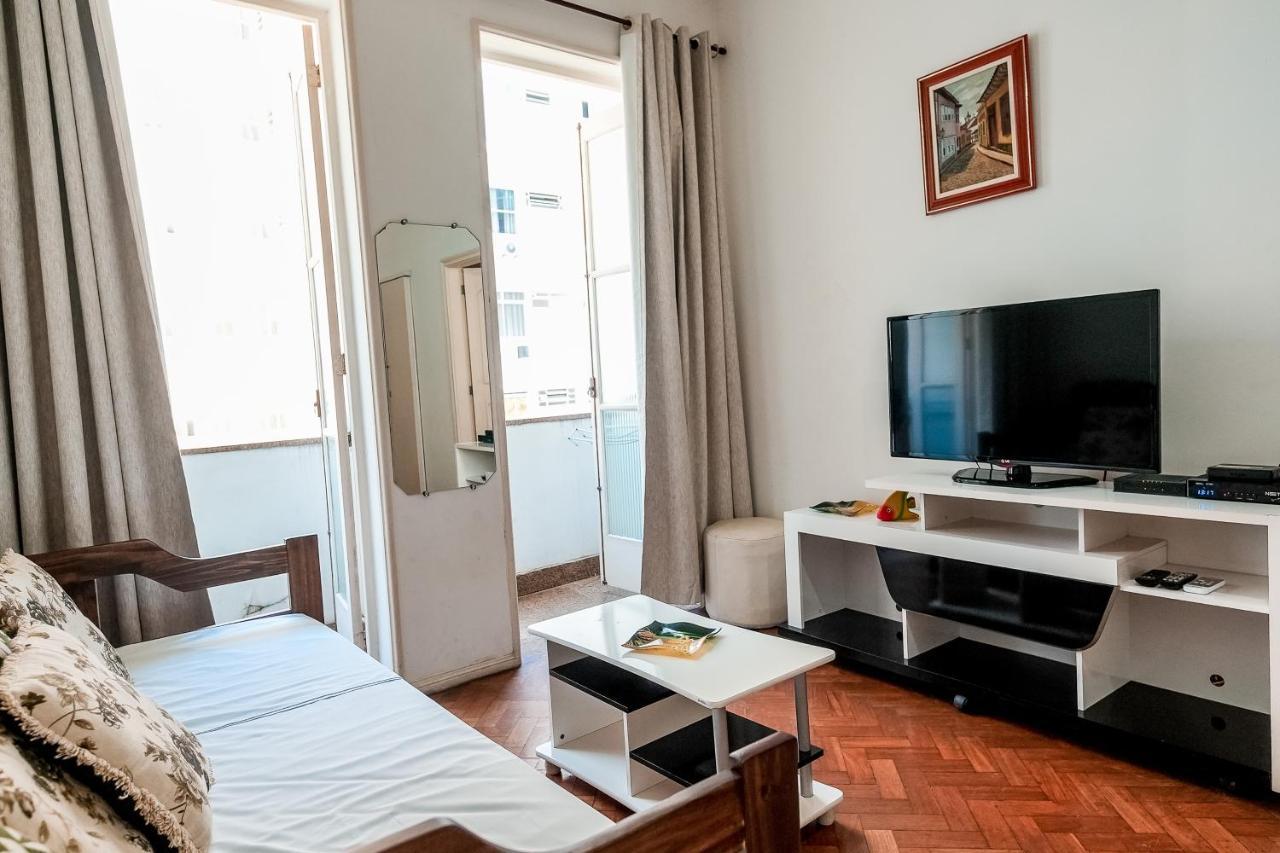 Apartamento Na Melhor Localizacao De Copacabana Rio de Janeiro Bagian luar foto