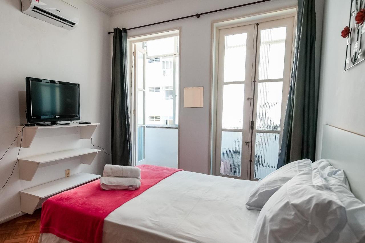Apartamento Na Melhor Localizacao De Copacabana Rio de Janeiro Bagian luar foto
