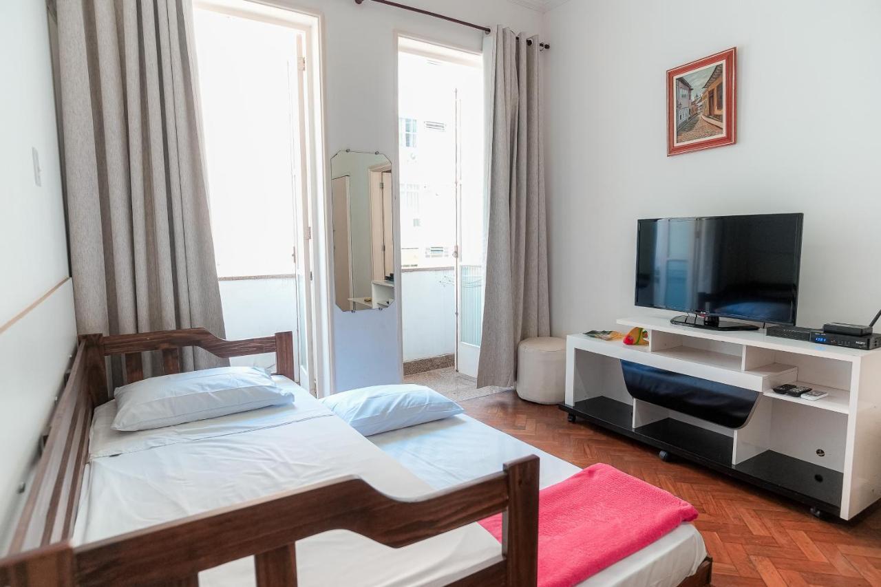 Apartamento Na Melhor Localizacao De Copacabana Rio de Janeiro Bagian luar foto