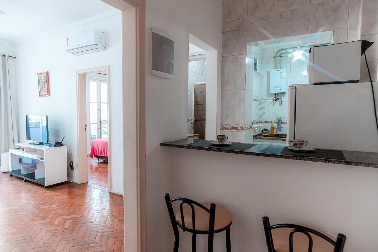 Apartamento Na Melhor Localizacao De Copacabana Rio de Janeiro Bagian luar foto