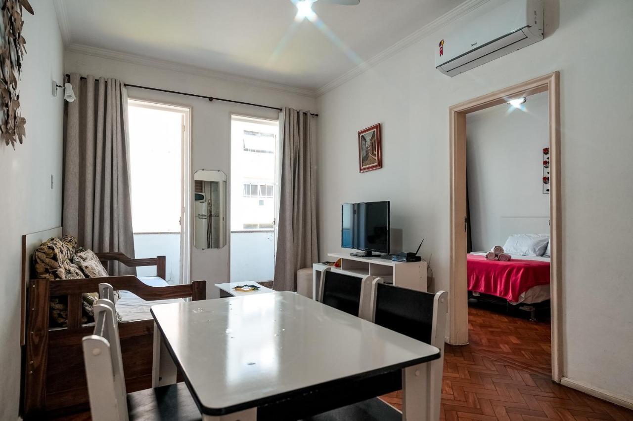 Apartamento Na Melhor Localizacao De Copacabana Rio de Janeiro Bagian luar foto