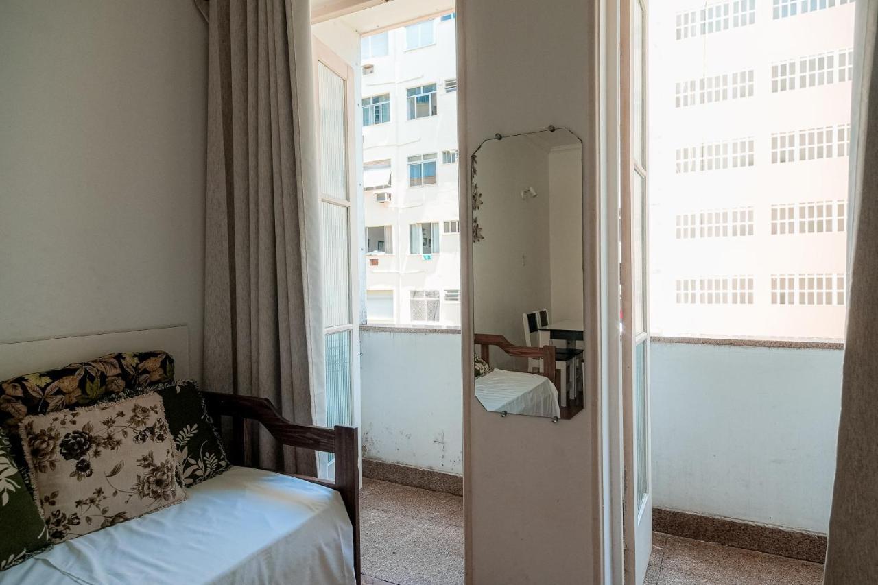 Apartamento Na Melhor Localizacao De Copacabana Rio de Janeiro Bagian luar foto